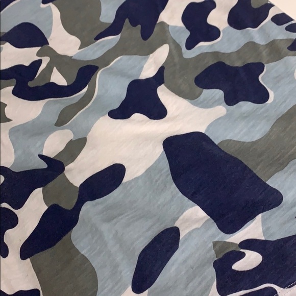 Sovereign Code Blue Camo Cuff Short Sleeve shirt boys XL - Picture 6 of 8